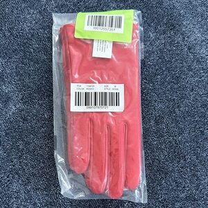 Vibrant Red Gloves